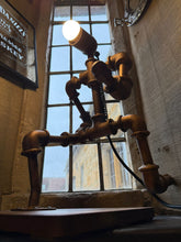 Metal Work Pipe Upcycle Lamp